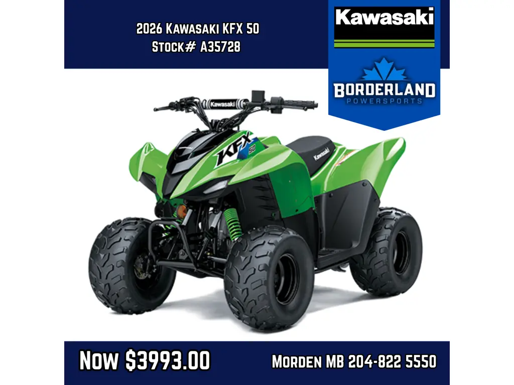 2026 Kawasaki KFX® 50 