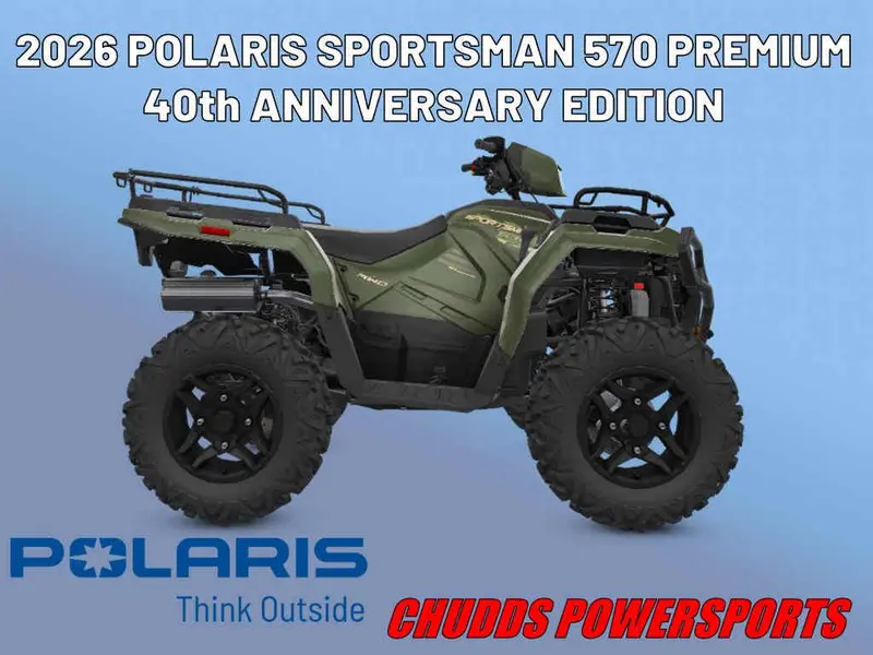 2026 Polaris SPORTSMAN 570 PREMIUM 40th ANNIVERSARY EDITION