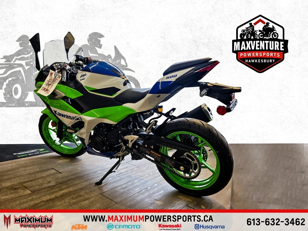 Kawasaki Ninja 500 Se 40th Anniversary 2024 alt