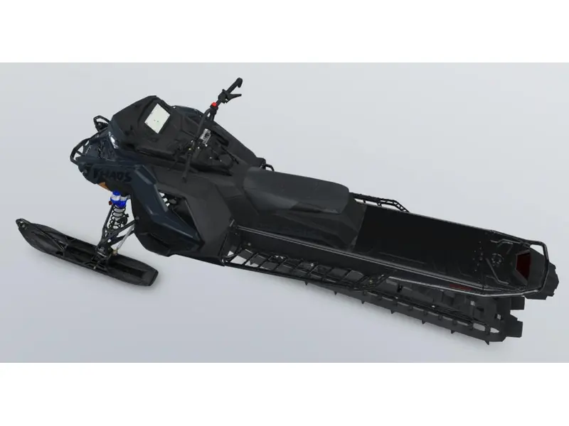 2026 Polaris 9R RMK KHAOS 165 - Gloss Black / Blue Dusk