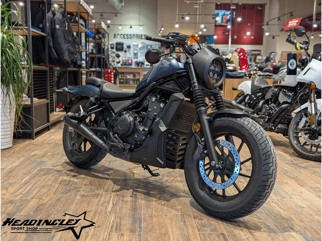 2020 Honda Rebel 500 ABS // Matte Blue Jeans Metallic