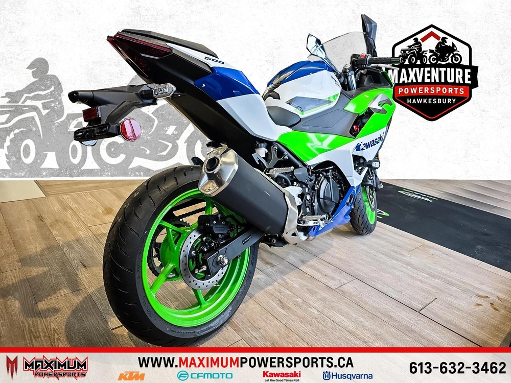 Kawasaki Ninja 500 Se 40th Anniversary 2024 alt