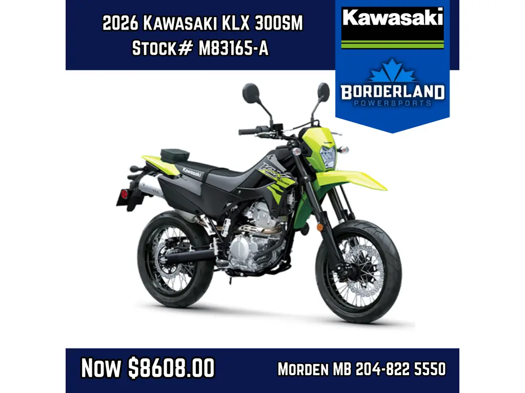 2026 Kawasaki KLX® 300SM 