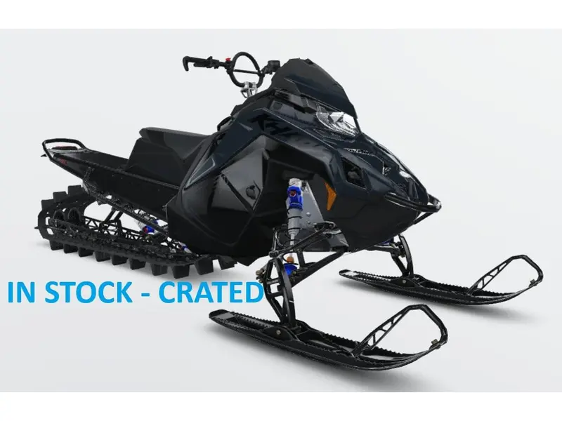 2026 Polaris BOOST RMK KHAOS 165 - Gloss Black / Blue Dusk