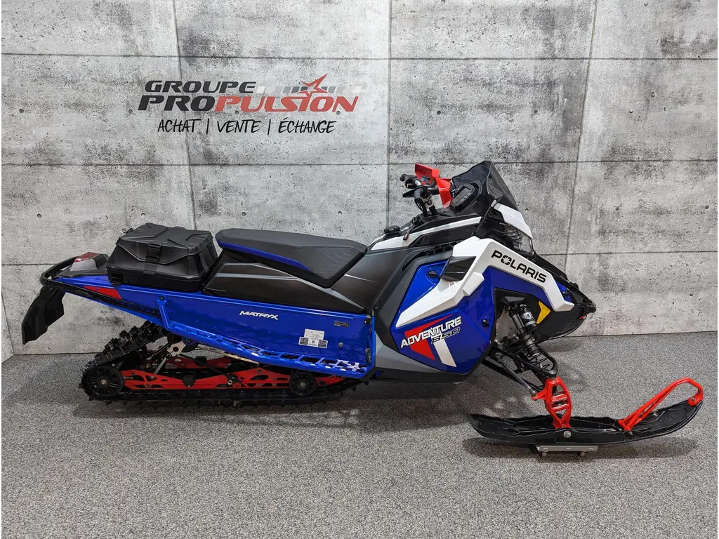 2023 Polaris Indy Adventure 850 | 2700km, Écran 7S, Garantie