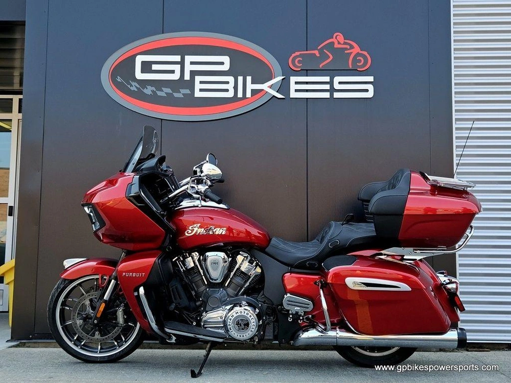 2024 Indian Motorcycle Pursuit® Limited Sunset Red Metallic
