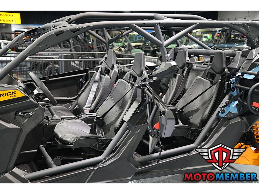 2026 Can-am Maverick X3 Max Rs Turbo Scandi Blue & Orange Crush