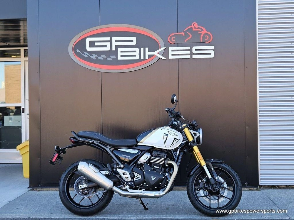 2026 Triumph Speed 400 Pearl Metallic White