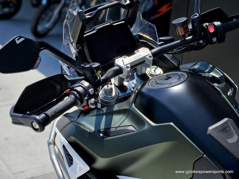2023 Triumph Tiger 1200 Rally Explorer Matte Khaki Green