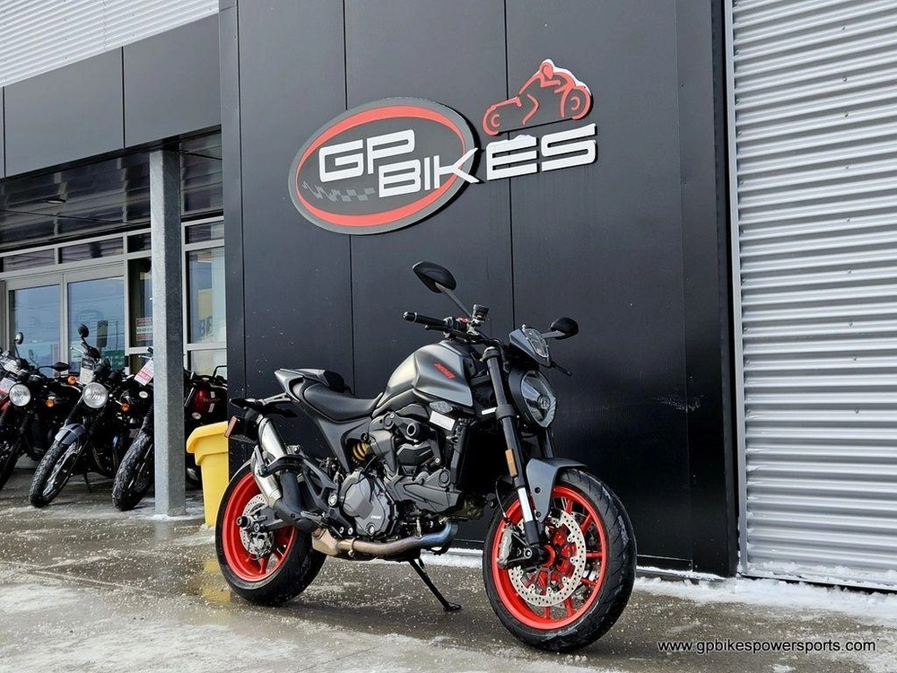 2023 Ducati Monster+ Aviator Grey
