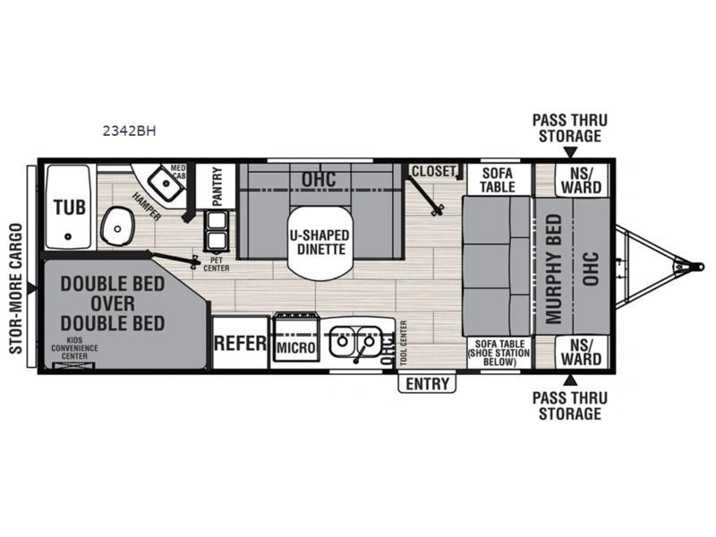 Coachmen Northern Spirit 2342bh 2019 alt
