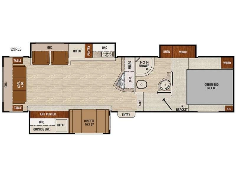 Coachmen Chaparral 29rls 2016