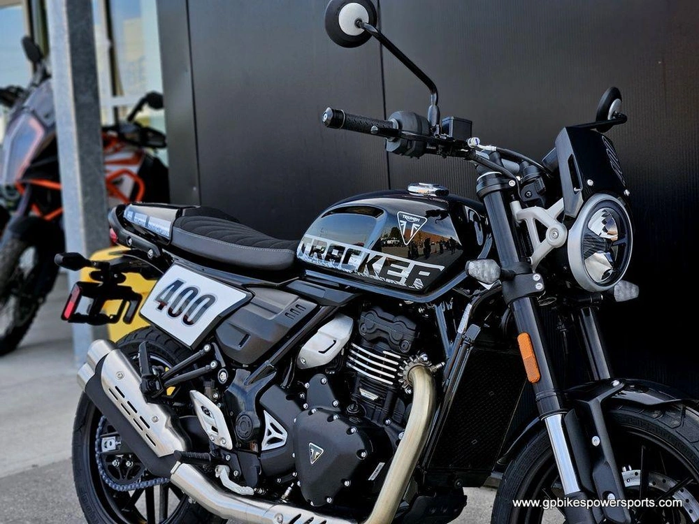 2027 Triumph Tracker 400 Phantom Black