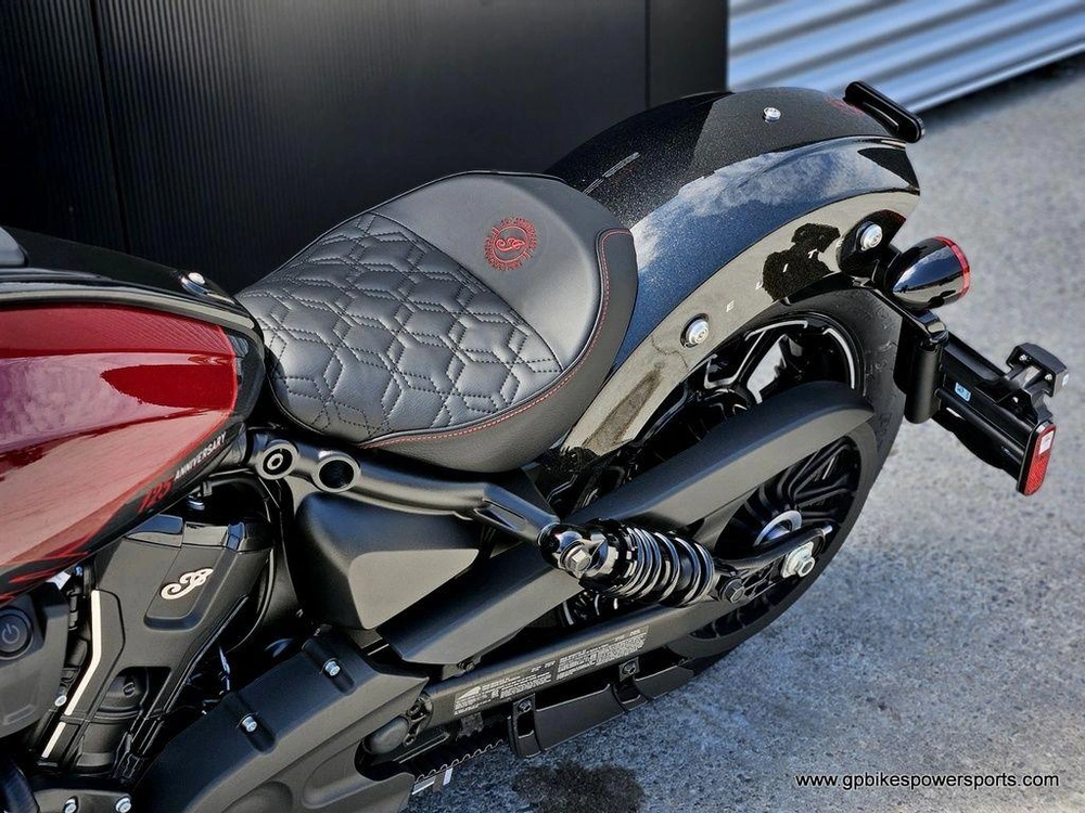 2026 Indian Motorcycle Scout Bobber 125th Anniversary Edition 125th Anniversary Red With Black Cry