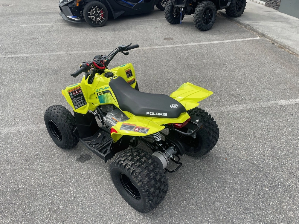 2027 Polaris Outlaw 110 Efi - Lime Squeeze