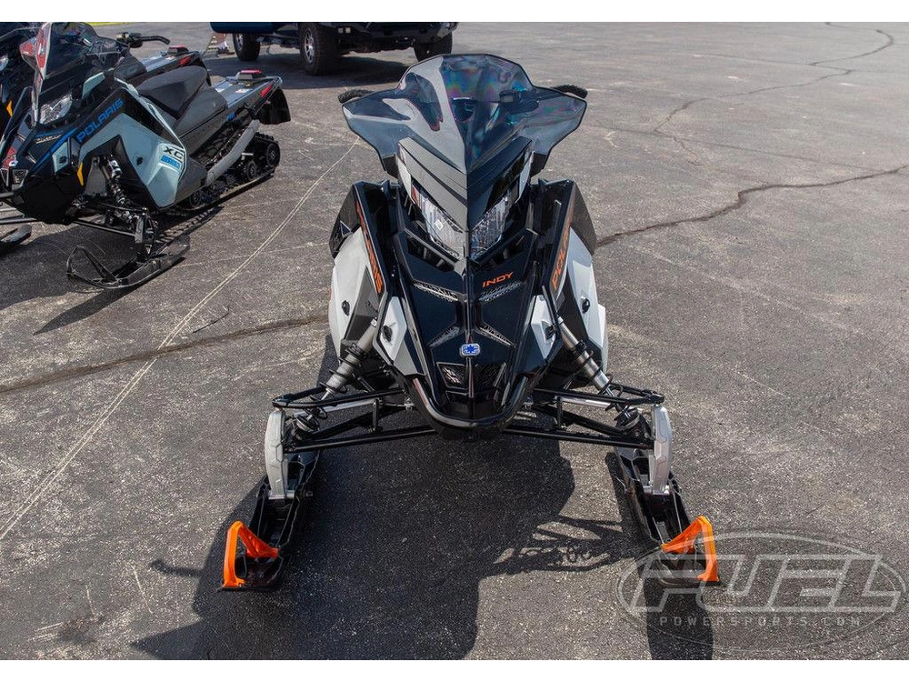 2027 Polaris 650 Indy Sp 137 White Lightning / Gloss Black / Orange Burst alt