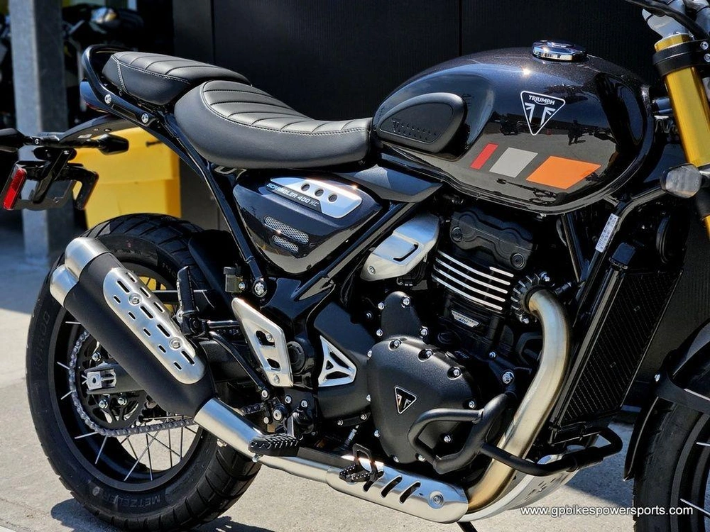 2026 Triumph Scrambler 400 Xc Storm Grey
