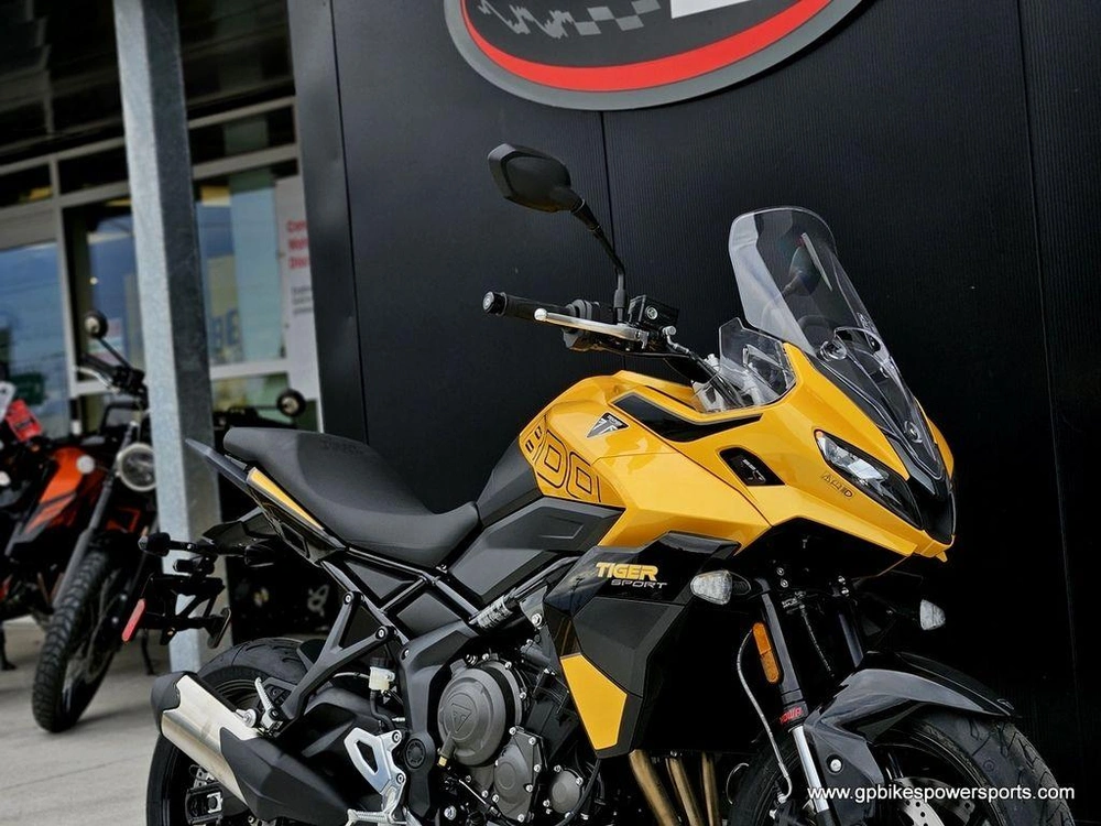 2026 Triumph Tiger Sport 800 Cosmic Yellow/sapphire Black