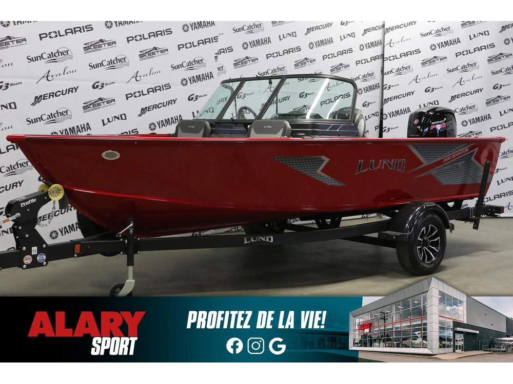 2027 Lund 1800 Adventure Sport + Mercury 115 Hp