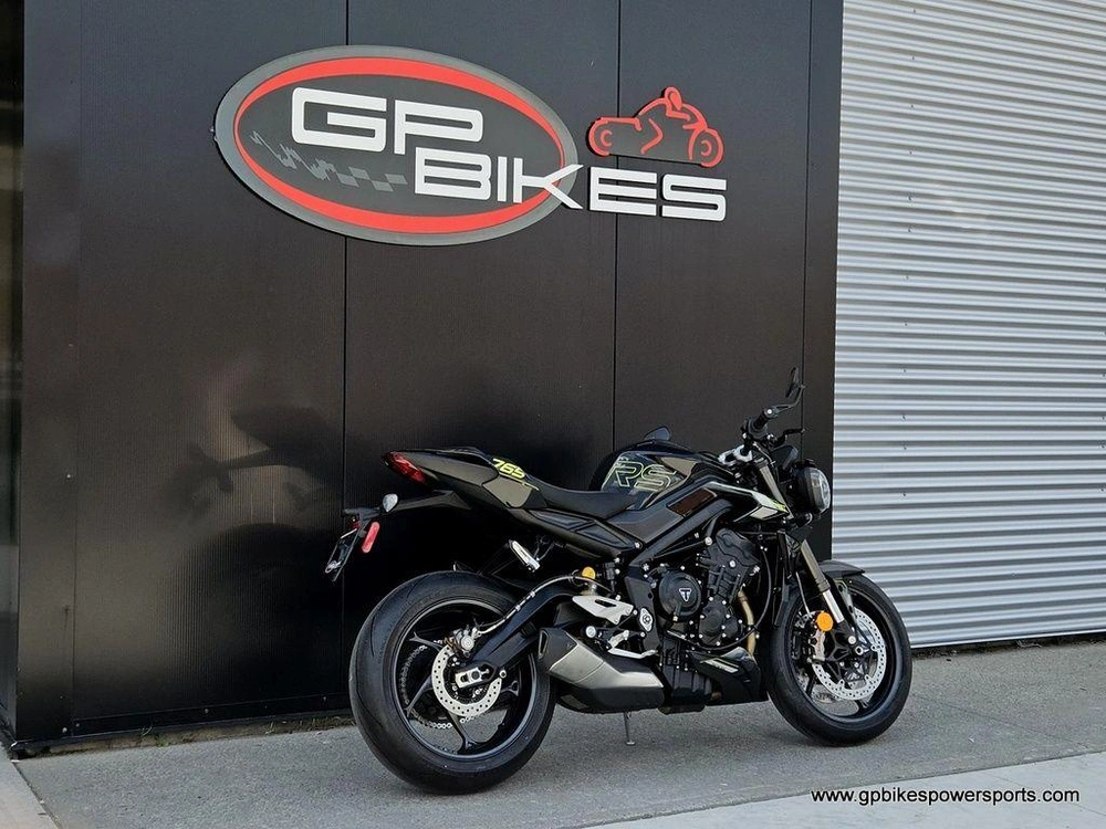 2026 Triumph Street Triple 765 Rs Phantom Black