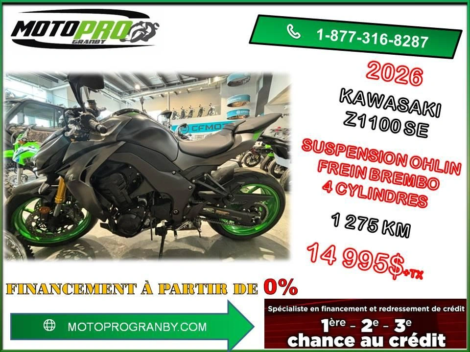 Kawasaki Z1100 Z1100 Zr1100 Z Zr 1100 Se Z1000 Z 1000 - Mt10 Z900 2026 alt