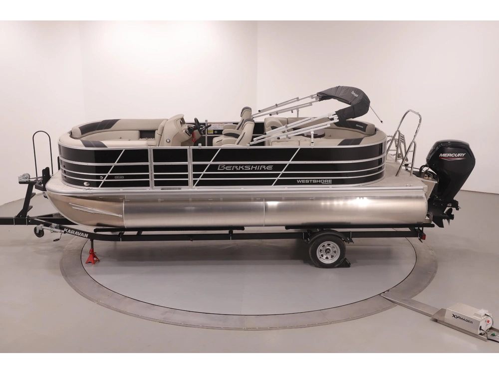 2023 Berkshire 22' Radius Pontoon W/ 90hp - Easy Financing alt