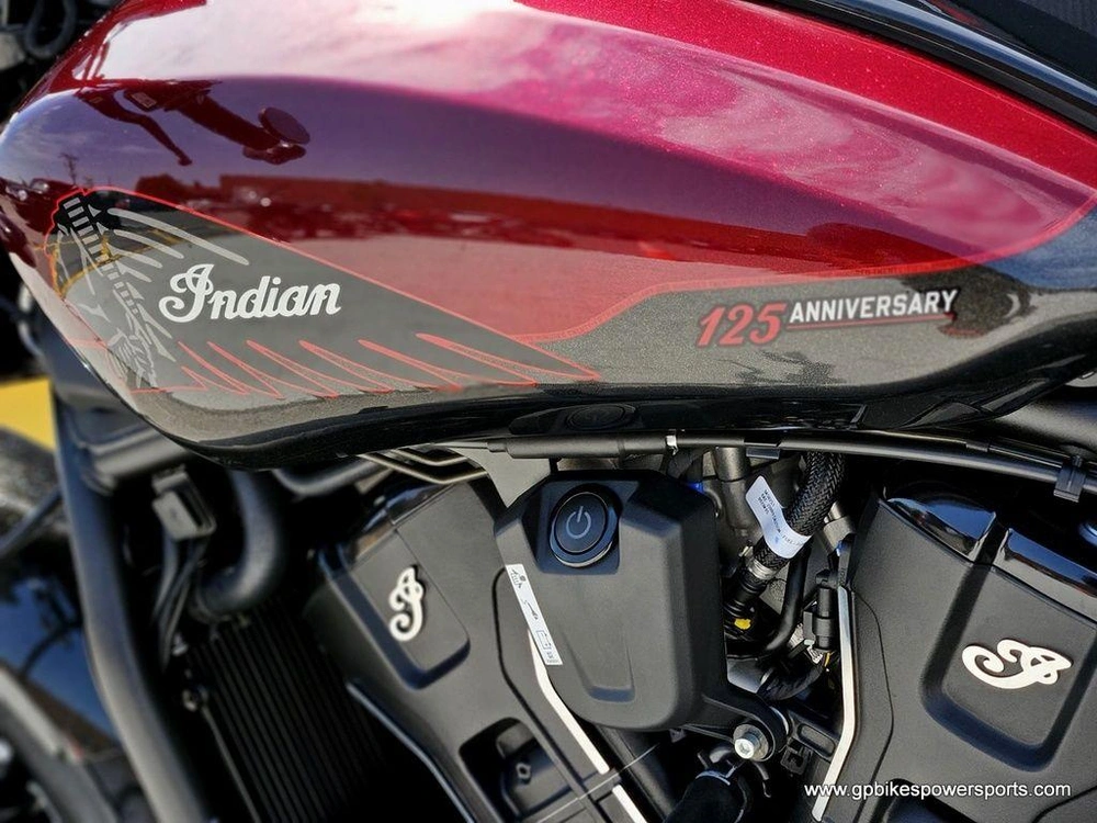 2026 Indian Motorcycle Scout Bobber 125th Anniversary Edition 125th Anniversary Red With Black Cry