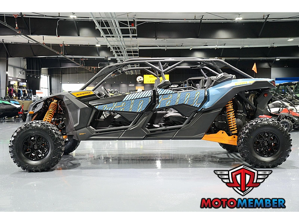 2026 Can-am Maverick X3 Max Rs Turbo Scandi Blue & Orange Crush