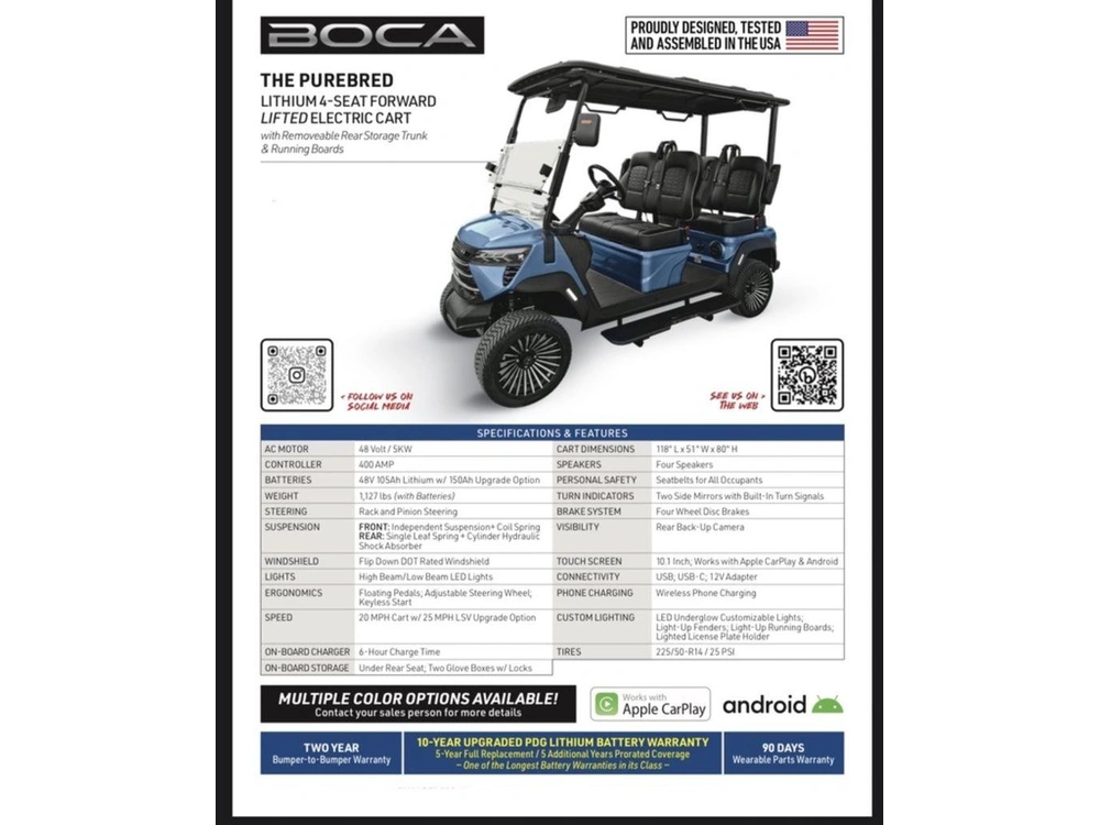 2026 Boca Purebred Lifted
