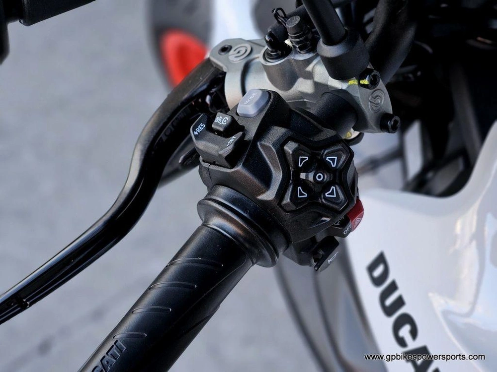 2026 Ducati Monster Plus Iceberg White