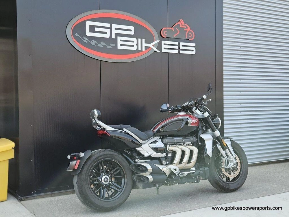 2024 Triumph Rocket 3 R Sapphire Black/carnival Red/silver Ice