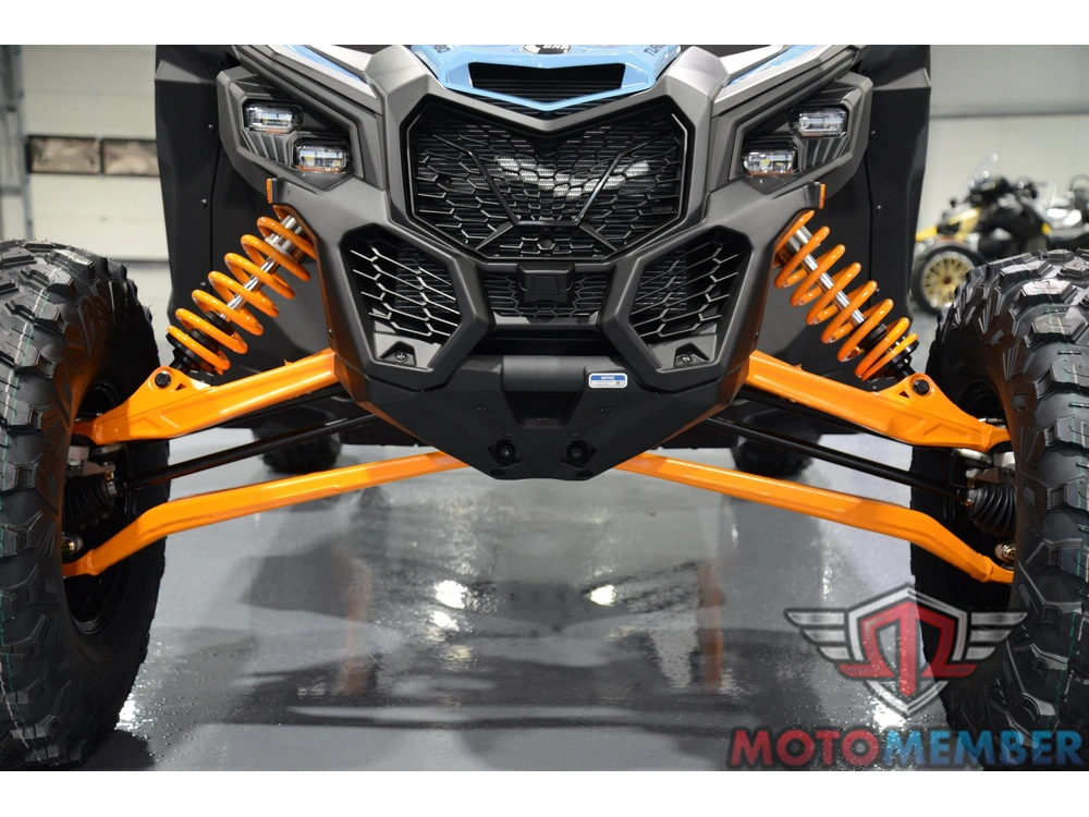 2026 Can-am Maverick X3 Rs Turbo Scandi Blue & Orange Crush
