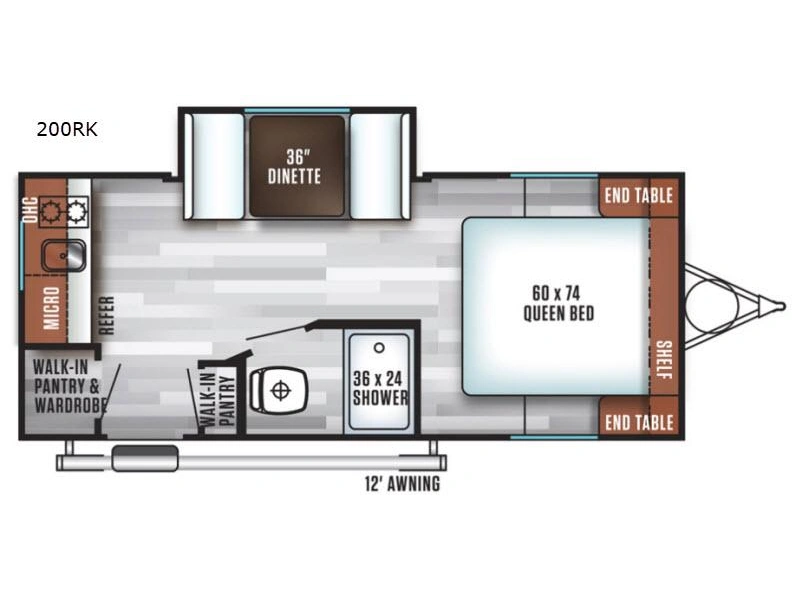 2019 Forest River Wildwood 200rk