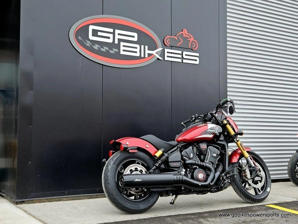 2026 Indian Motorcycle 101 Scout® Sunset Red Metallic