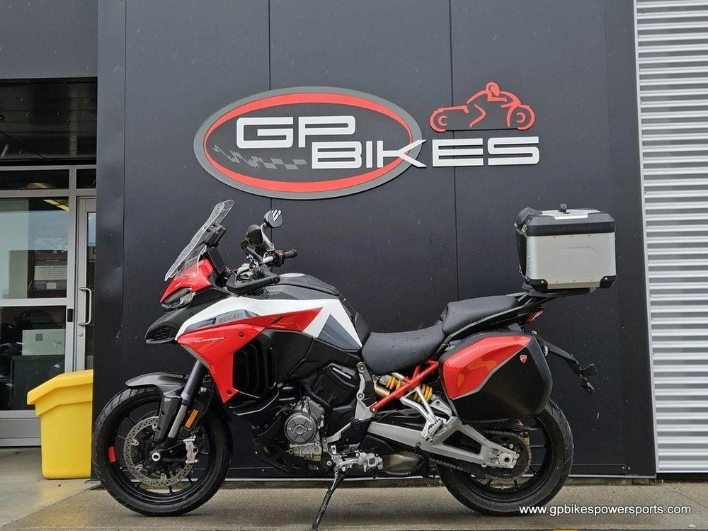 2021 Ducati Multistrada V4 Sport Livery And Alloy Wheels