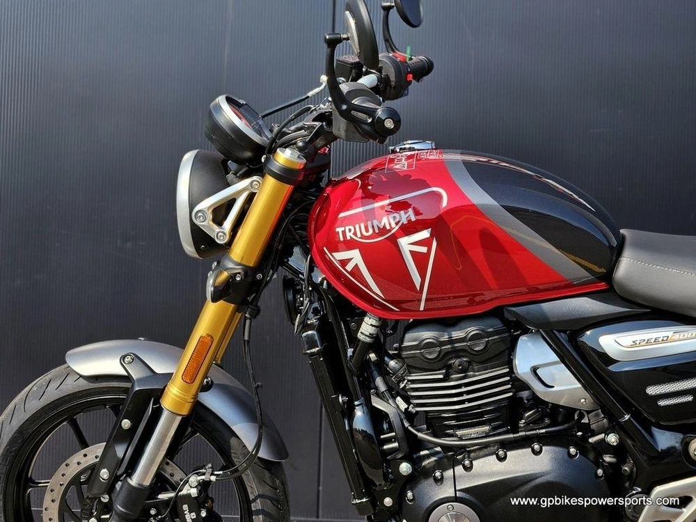 2026 Triumph Speed 400 Lava Red Gloss/storm Grey