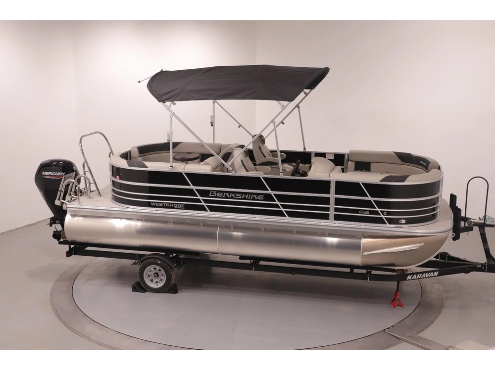 2023 Berkshire 22' Radius Pontoon W/ 90hp - Easy Financing alt