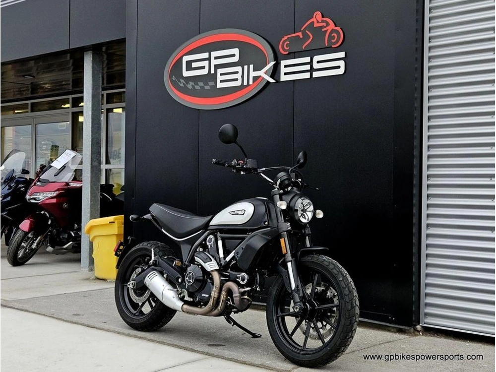 2023 Ducati Scrambler Icon Dark Matt Black
