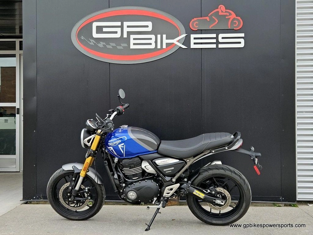 2025 Triumph Speed 400 Caspian Blue/storm Grey