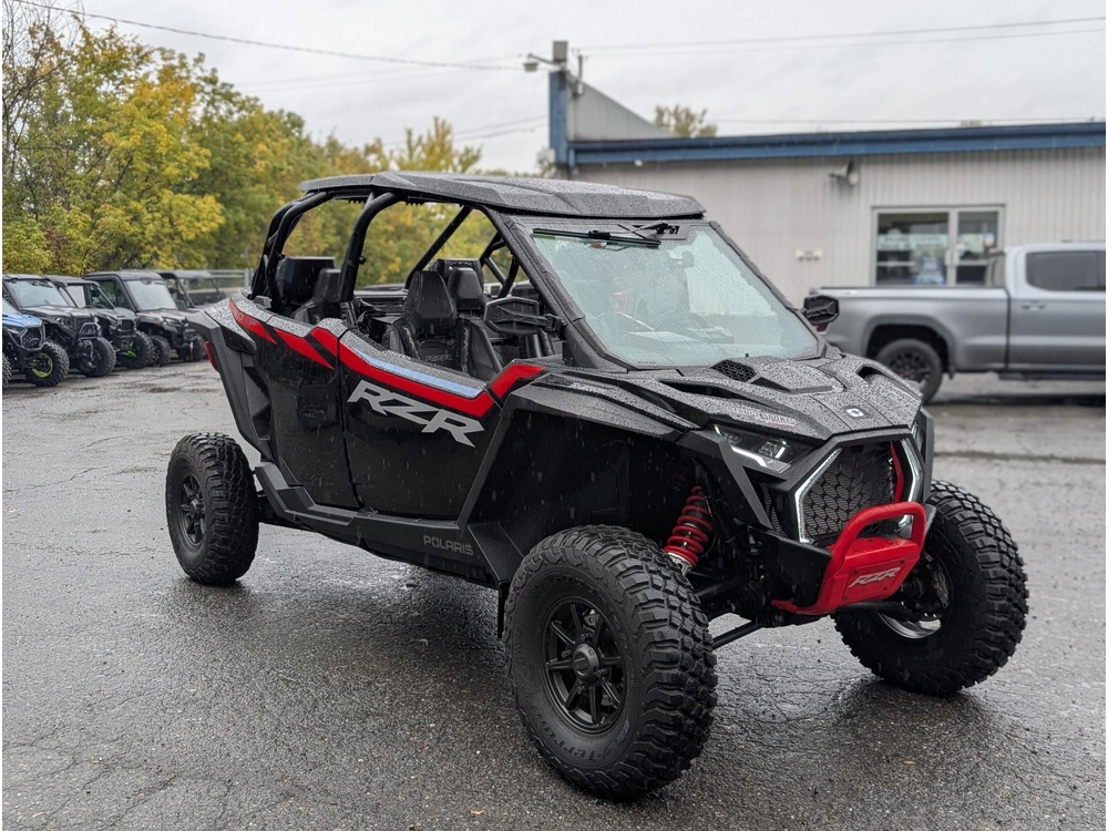 Polaris Rzr Pro Xp 4 Ultimate - Onyx Black Modèle Démo Acc En Sus | Plus De 6000$ D'équipement (en Sus) Essai Possible | Accessoires En Sus 2025