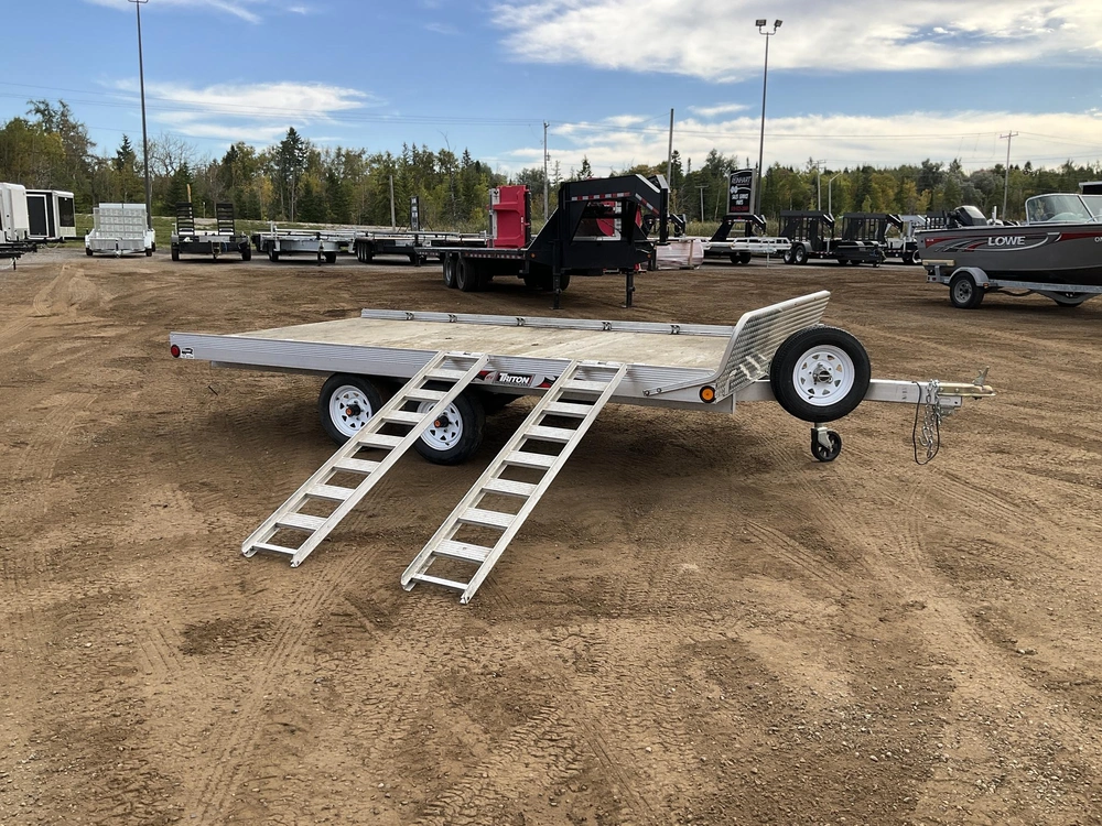 2021 Triton 79x152 Atv128-2-tr All Aluminum Atv Trailer alt