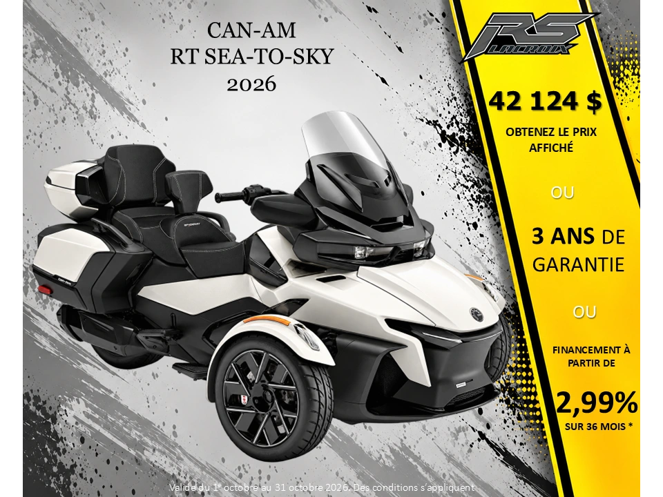 Can-am Rt Sea-to-sky 2026