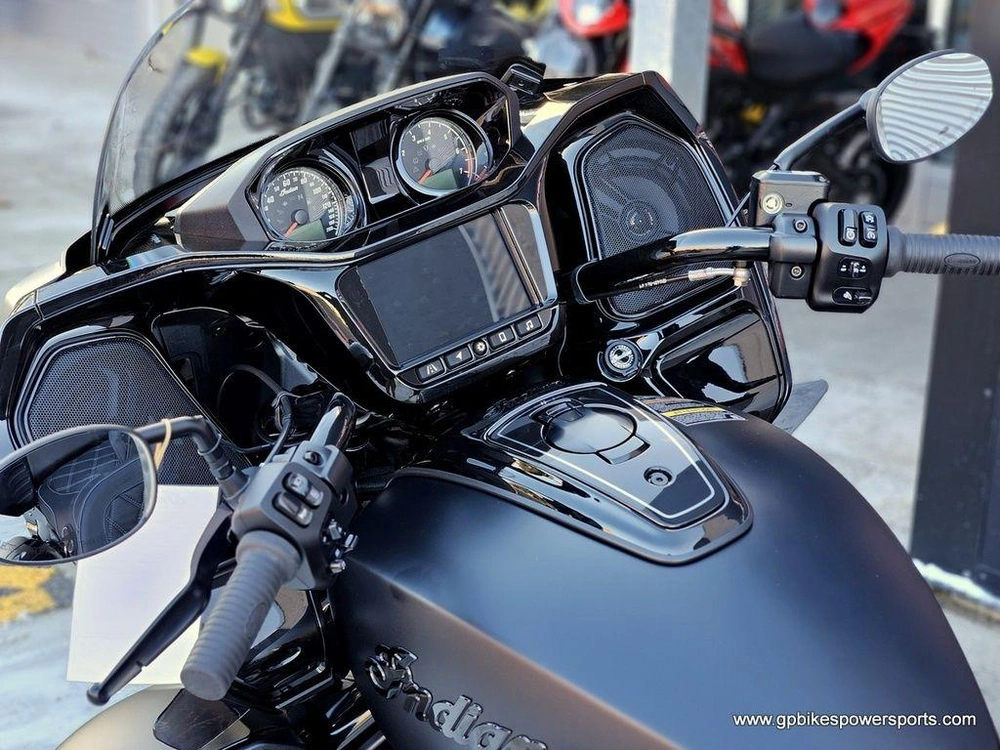 2026 Indian Motorcycle Pursuit® Dark Horse® 112 W/ Powerband Audio Black Smoke