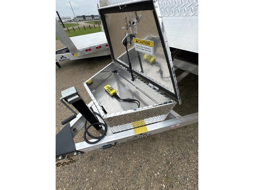 2027 Nordtek Tilt Deck Trailer - 82" X 20' - 10k Tandom Axle, alt