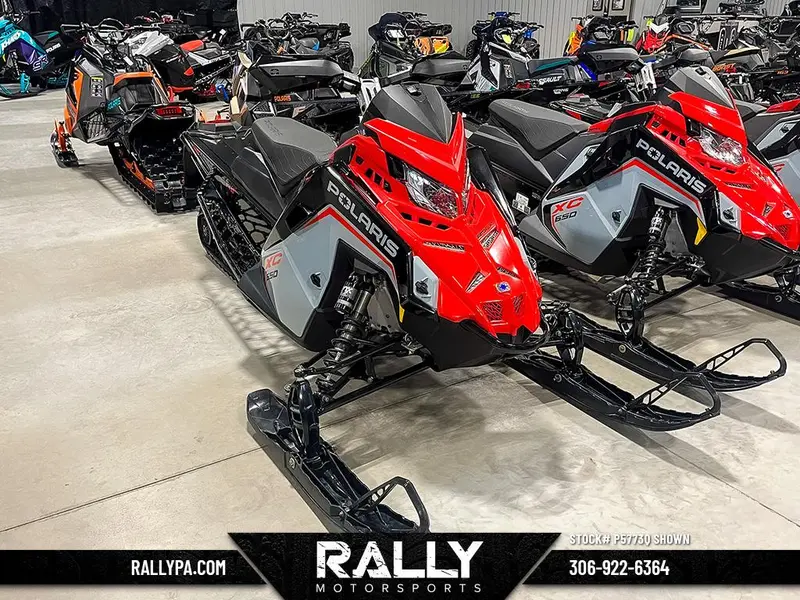 2025 Polaris 650 Switchback Xc 146 Storm Gray / Indy Red alt