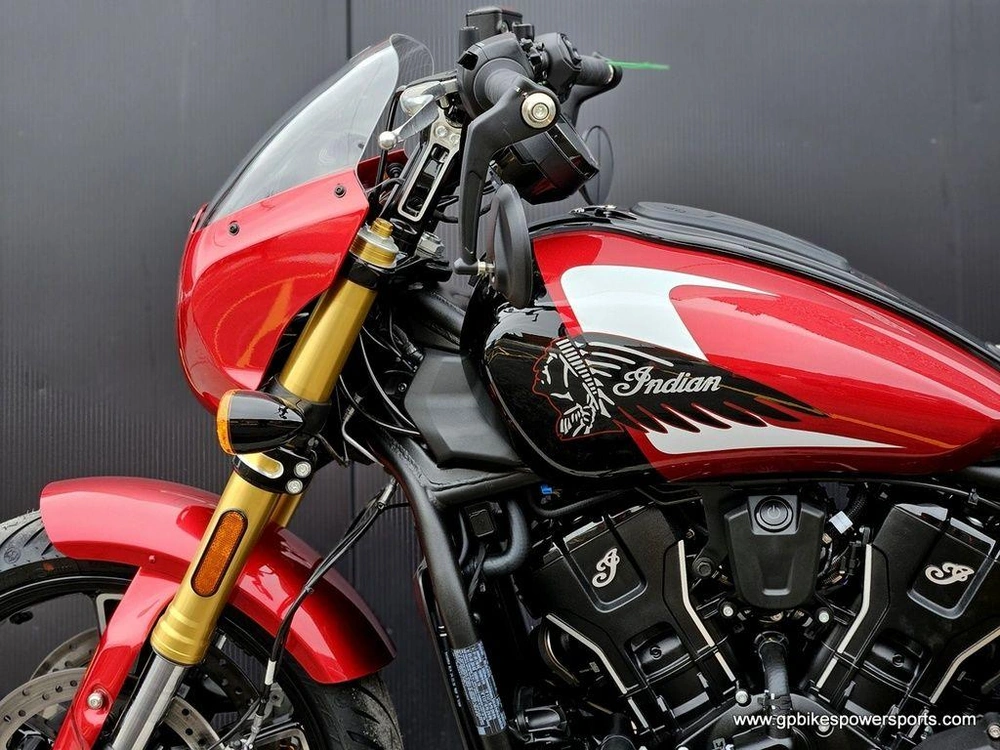 2026 Indian Motorcycle 101 Scout® Sunset Red Metallic