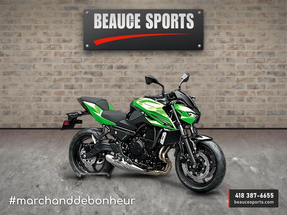 Kawasaki Z 650 S 2026 Vert 🎯 Moto Naked Polyvalente Street Mt07 Sv650 Cb650r Maniable Confort Performance Quotidienne 🟢 2026 alt