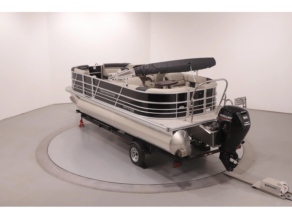 2023 Berkshire 22' Radius Pontoon W/ 90hp - Easy Financing alt