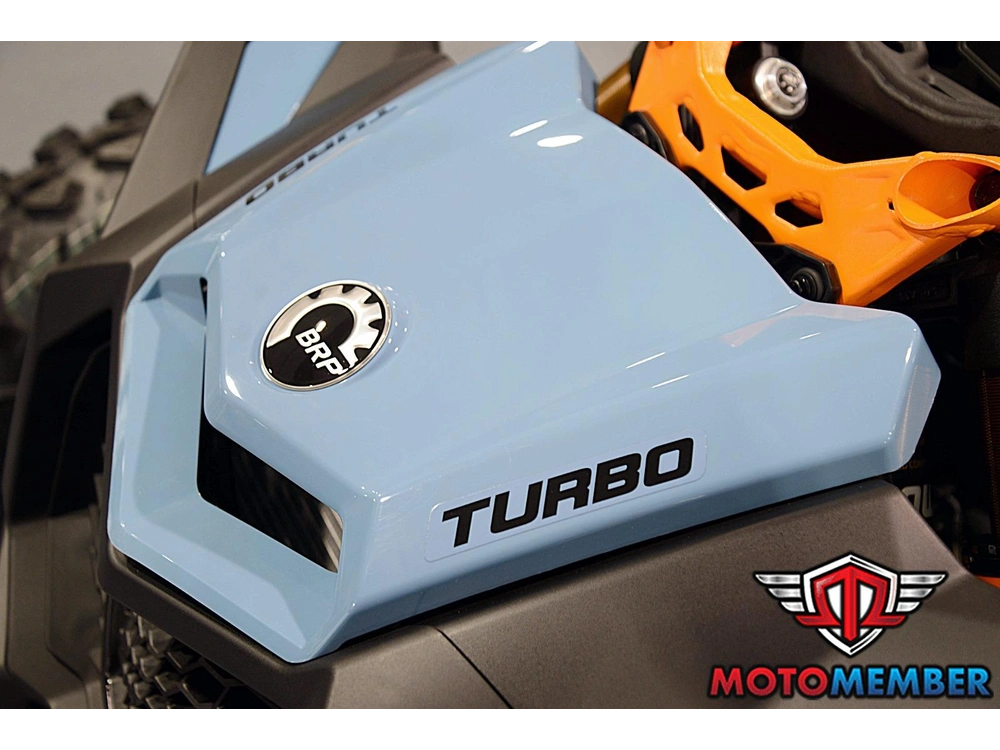 2026 Can-am Maverick X3 Rs Turbo Scandi Blue & Orange Crush