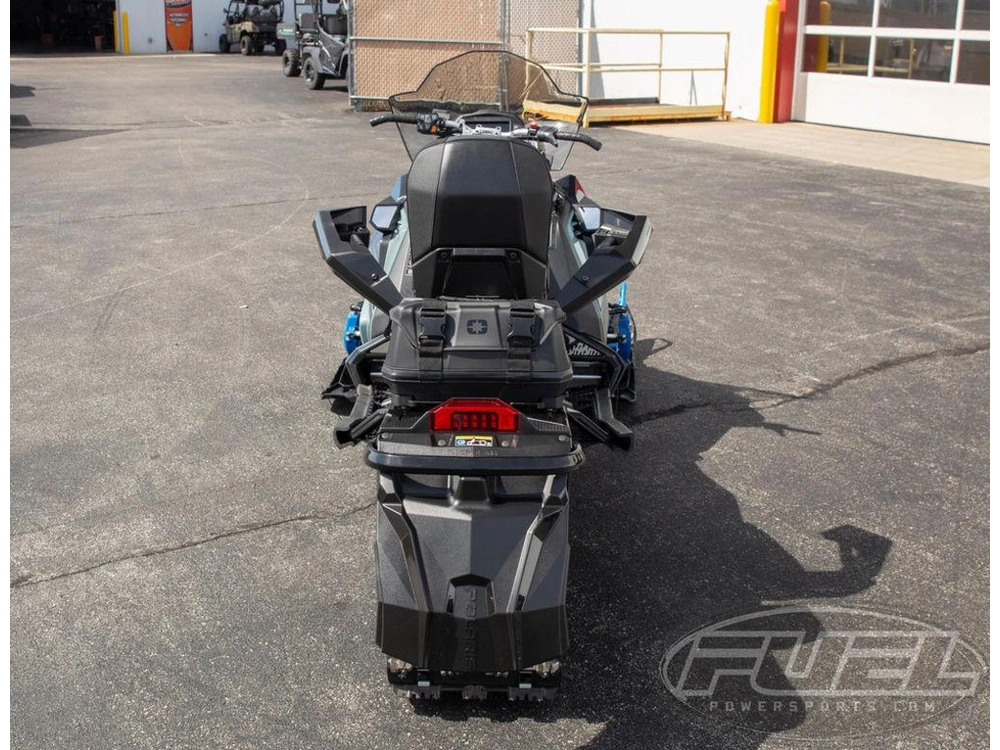 2026 Polaris 650 Indy Adventure 137 Hemlock Blue / Black / Velocity Blue alt